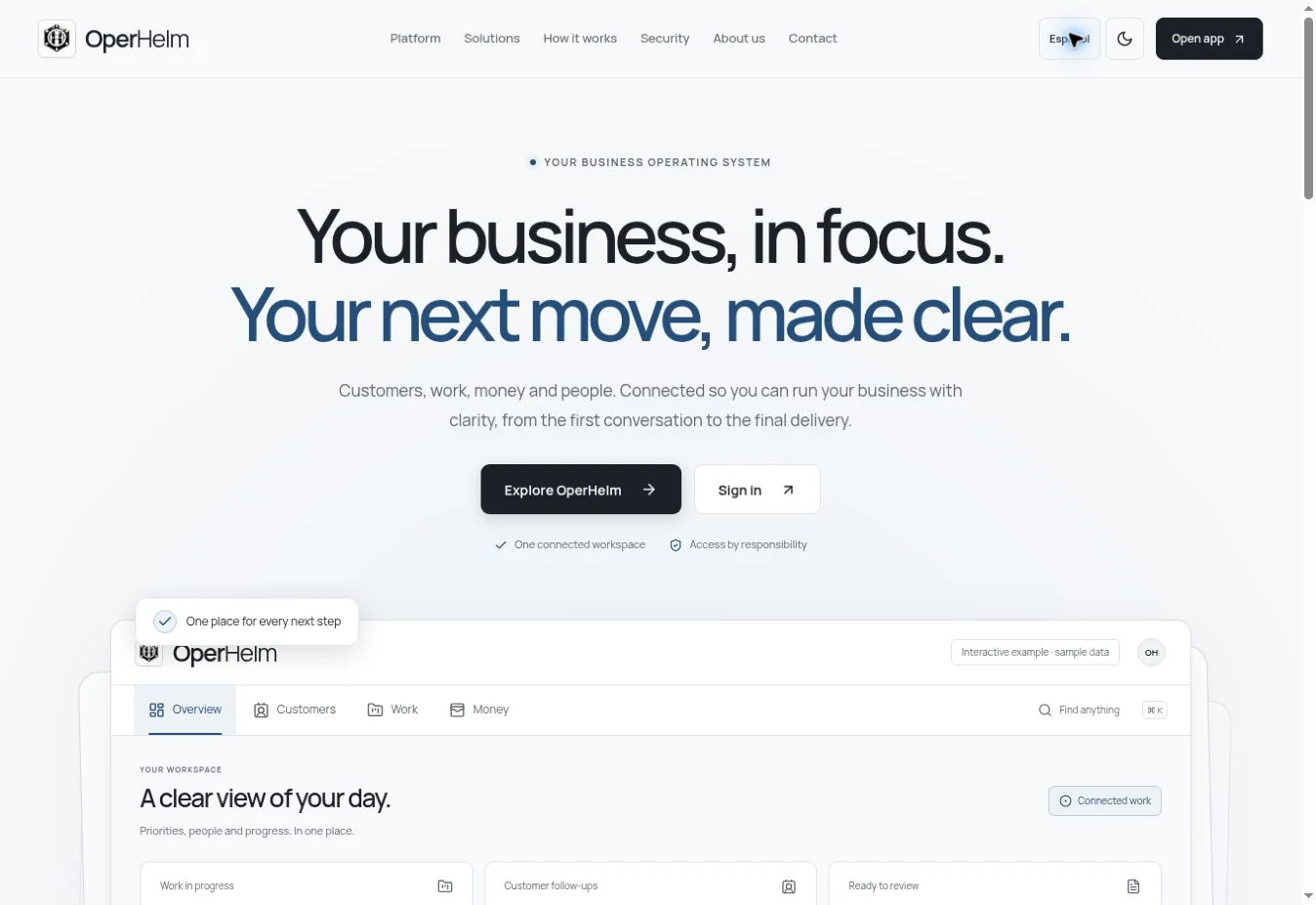 Public product preview · illustrative workflow.